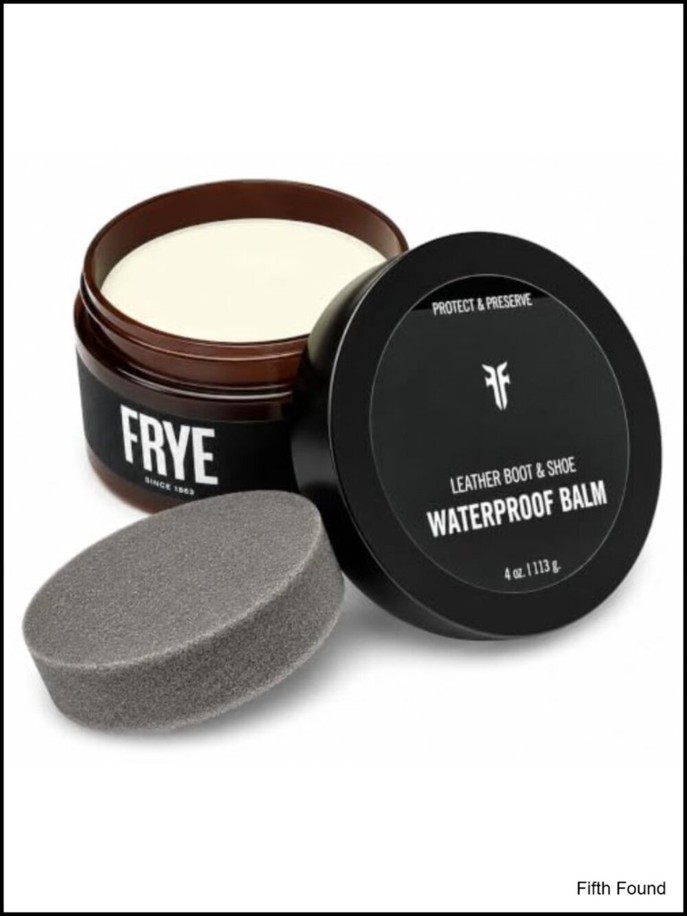 Leather Waterproof Balm Conditioner with Mink Oil & Beeswax for Boots Shoes Bags